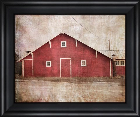 Framed Home Place Barn Print