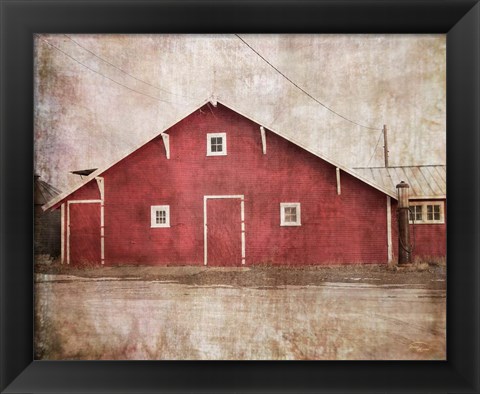 Framed Home Place Barn Print