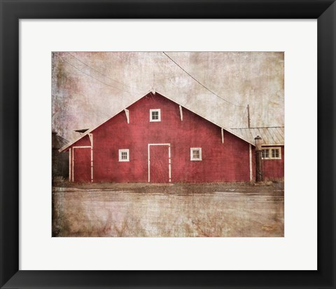 Framed Home Place Barn Print