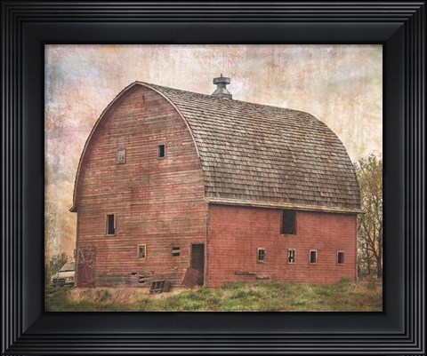 Framed Some Place in Time Print