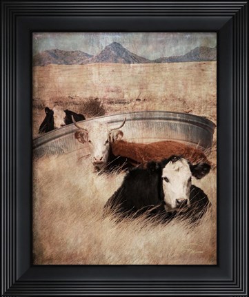 Framed Watering Hole Print