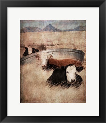 Framed Watering Hole Print