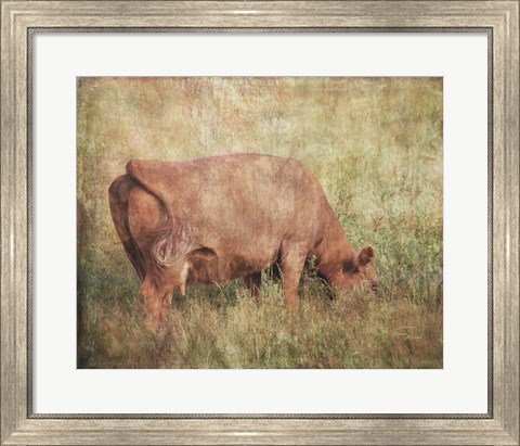 Framed Lush Pastures Print