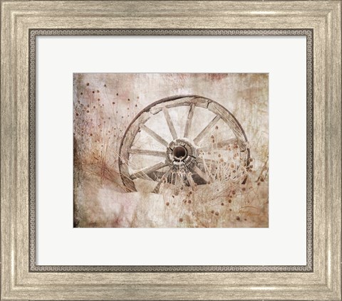 Framed Wagonwheel Print