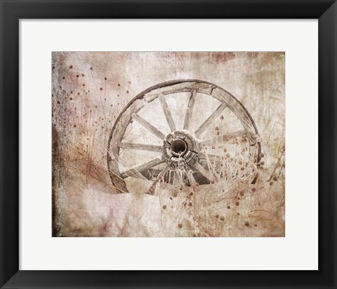 Framed Wagonwheel Print