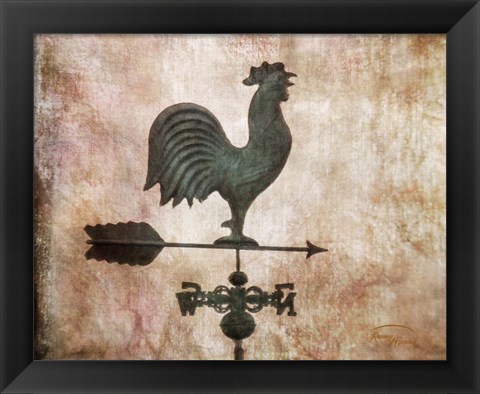 Framed Weathervane Print