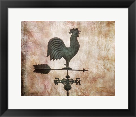 Framed Weathervane Print