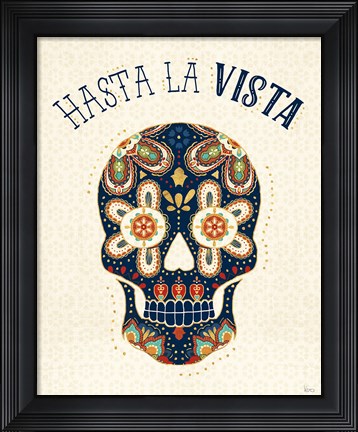 Framed La Vida Loca V Print