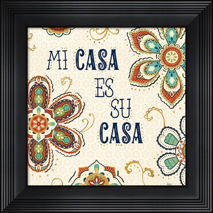 Framed La Vida Loca III Print
