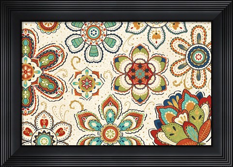 Framed La Vida Loca I Print