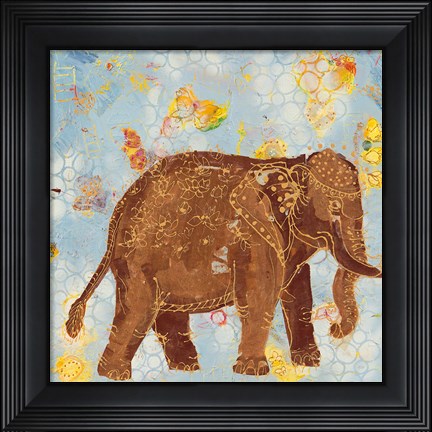 Framed Elephant Print