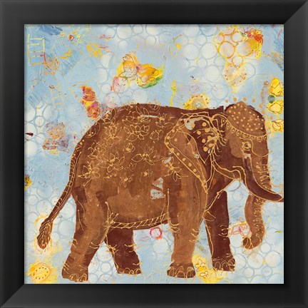 Framed Elephant Print