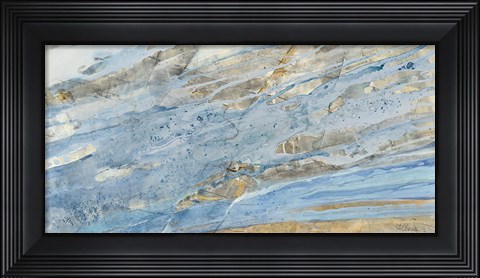 Framed Ice Flow Print