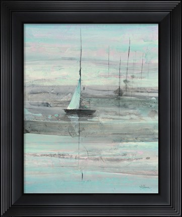 Framed Ice Sailing Print