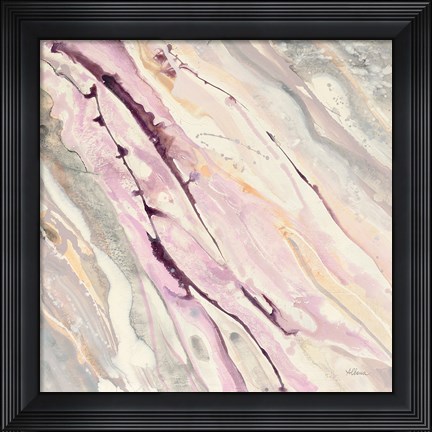 Framed Flowing I Print