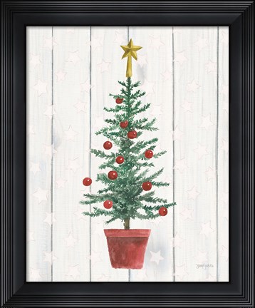 Framed Welcome Christmas IV Print