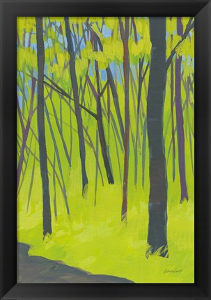 Framed Spring Woods Print