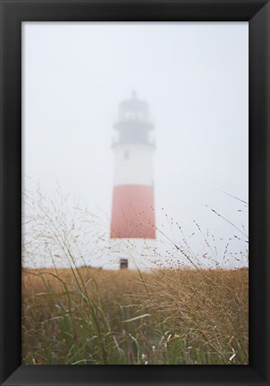 Framed Sankaty Head in the Fog Print