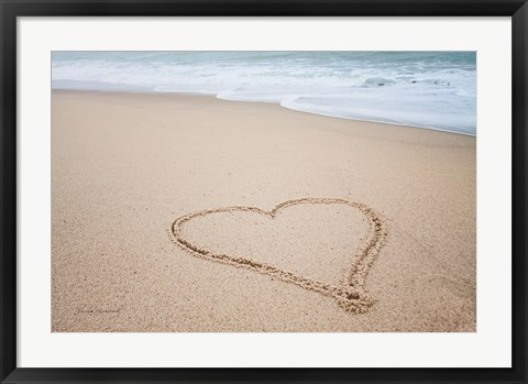 Framed Beach Love I Print