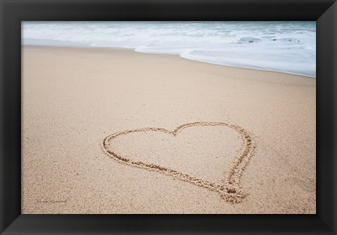 Framed Beach Love I Print