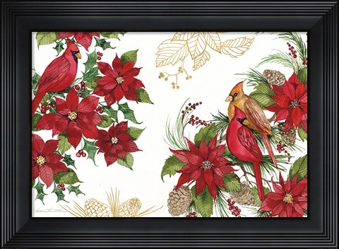 Framed Holiday Happiness VII Print