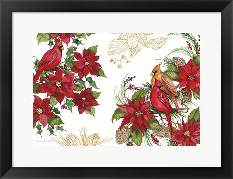 Framed Holiday Happiness VII Print