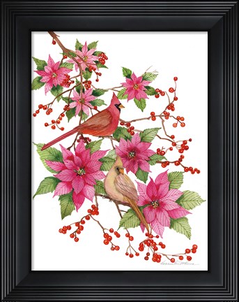 Framed Holiday Happiness IV Print