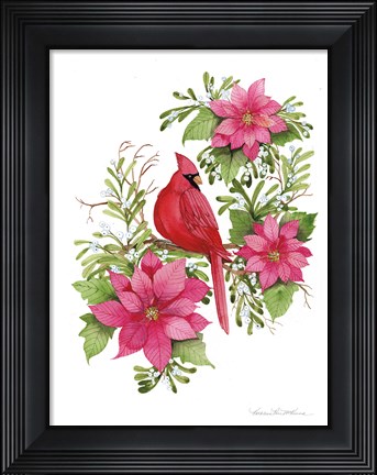 Framed Holiday Happiness I Print