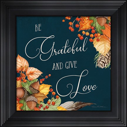 Framed Autumn Splendor VI Print