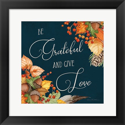 Framed Autumn Splendor VI Print