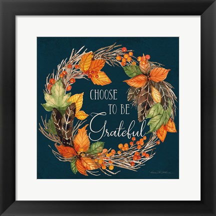 Framed Autumn Splendor IV Print