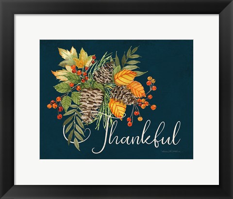 Framed Autumn Splendor I Print