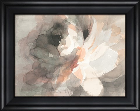 Framed Abstract Peony Print