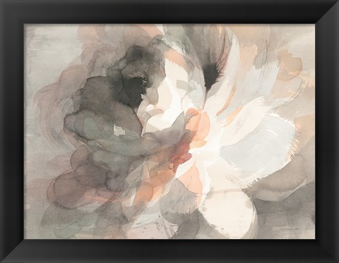 Framed Abstract Peony Print