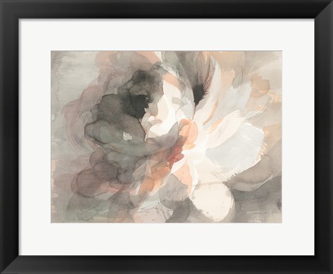 Framed Abstract Peony Print