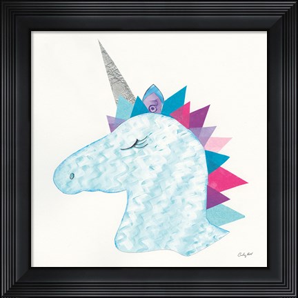 Framed Unicorn Power II Print