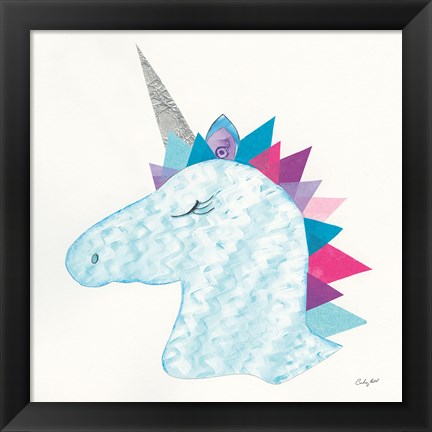 Framed Unicorn Power II Print