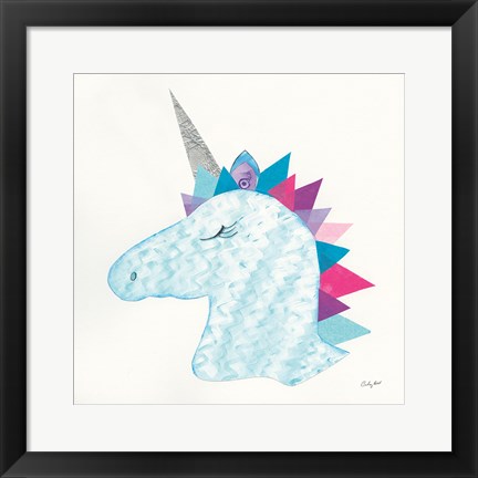 Framed Unicorn Power II Print