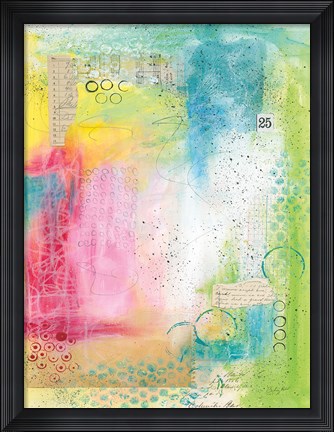 Framed Collage 25 Print