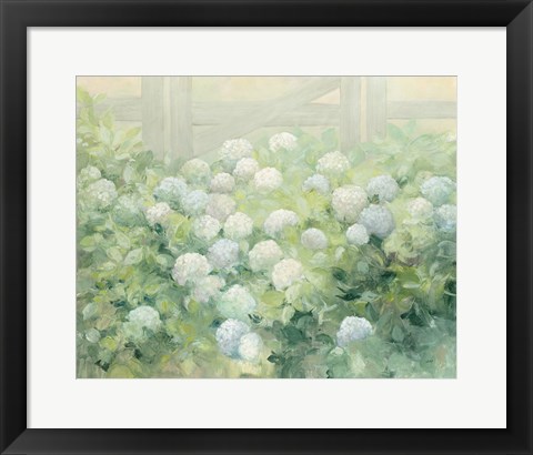 Framed Hydrangea Lane Print