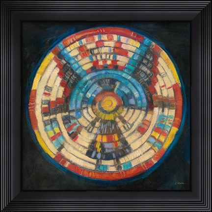 Framed Kachina Basket Print