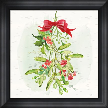 Framed Winter Blooms IV Print