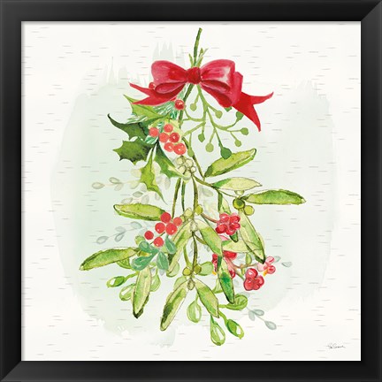 Framed Winter Blooms IV Print