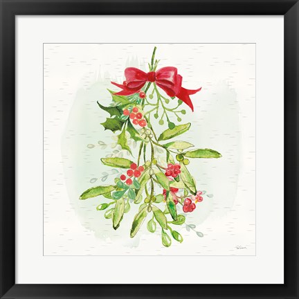 Framed Winter Blooms IV Print