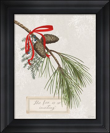 Framed Joyful Tidings III Print