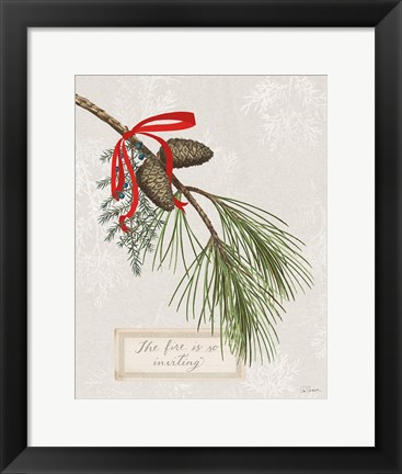 Framed Joyful Tidings III Print