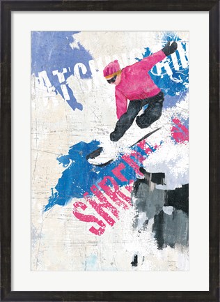 Framed Catching Air II Print