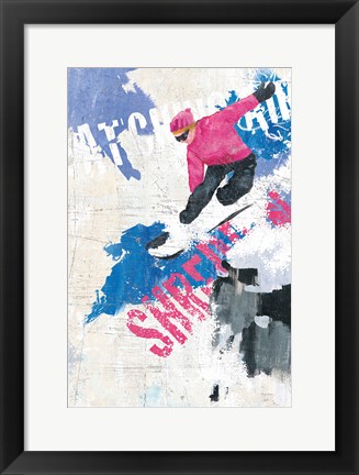 Framed Catching Air II Print