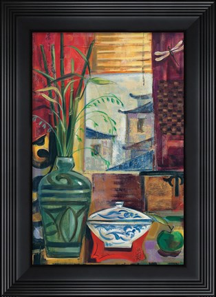 Framed Eastern Melody Crop Print