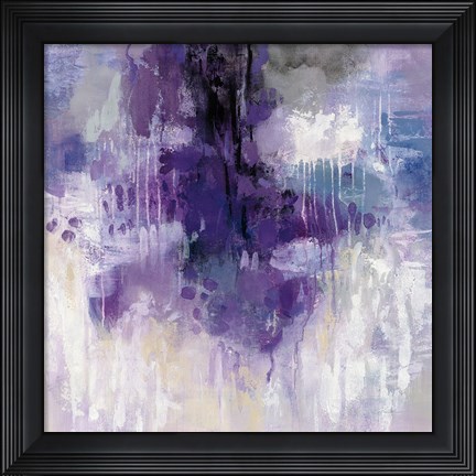 Framed Violet Rain Print